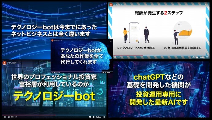 テクノロジーbotの説明動画